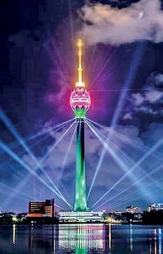 Scenic luxury travel image describing Colombo Lotus Tower - View 2